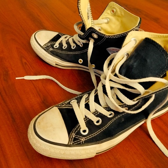 Converse All-Star Black Sz. 4 Mens. - Picture 4 of 9